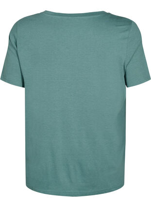 Kortærmet t-shirt med a-shape, Sea Pine, Packshot image number 1