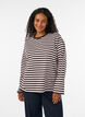 Basis t-shirt med lange &aelig;rmer, Lyser&oslash;d, Model image number 0