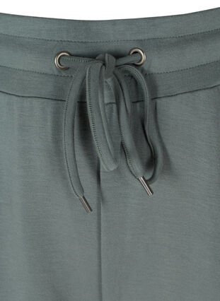 Sweatpants med lommer og snøre, Balsam Green, Packshot image number 2