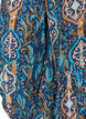 Bluse med paisleyprint og sn&oslash;redetalje, Bl&aring;, Packshot image number 3