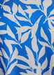 FLASH - Kortærmet bluse i viskose med print, Blå, Packshot image number 2