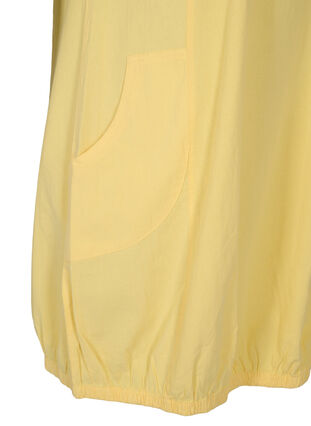 Kortærmet kjole i bomuld, Goldfinch, Packshot image number 3