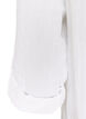 Tunika i bomuldsmusselin med broderi anglaise, Hvid, Packshot image number 3