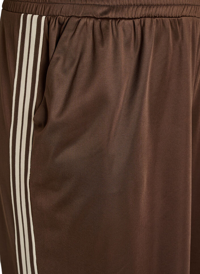 Trackpants med sidestriber og lommer, Brun, Packshot image number 2