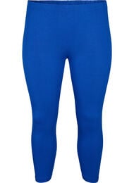 Basis 3/4 leggings i viskose, Bl&aring;