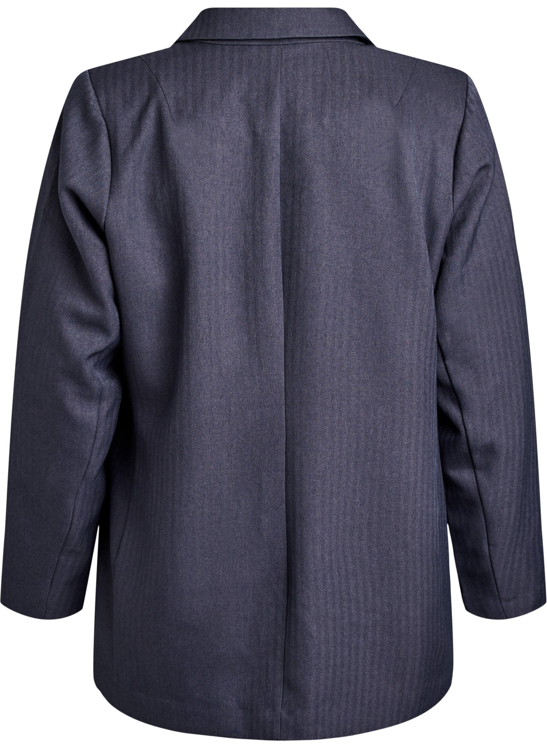 ZizziKlassisk blazer med lommer, Gr&aring;, Packshot image number 1