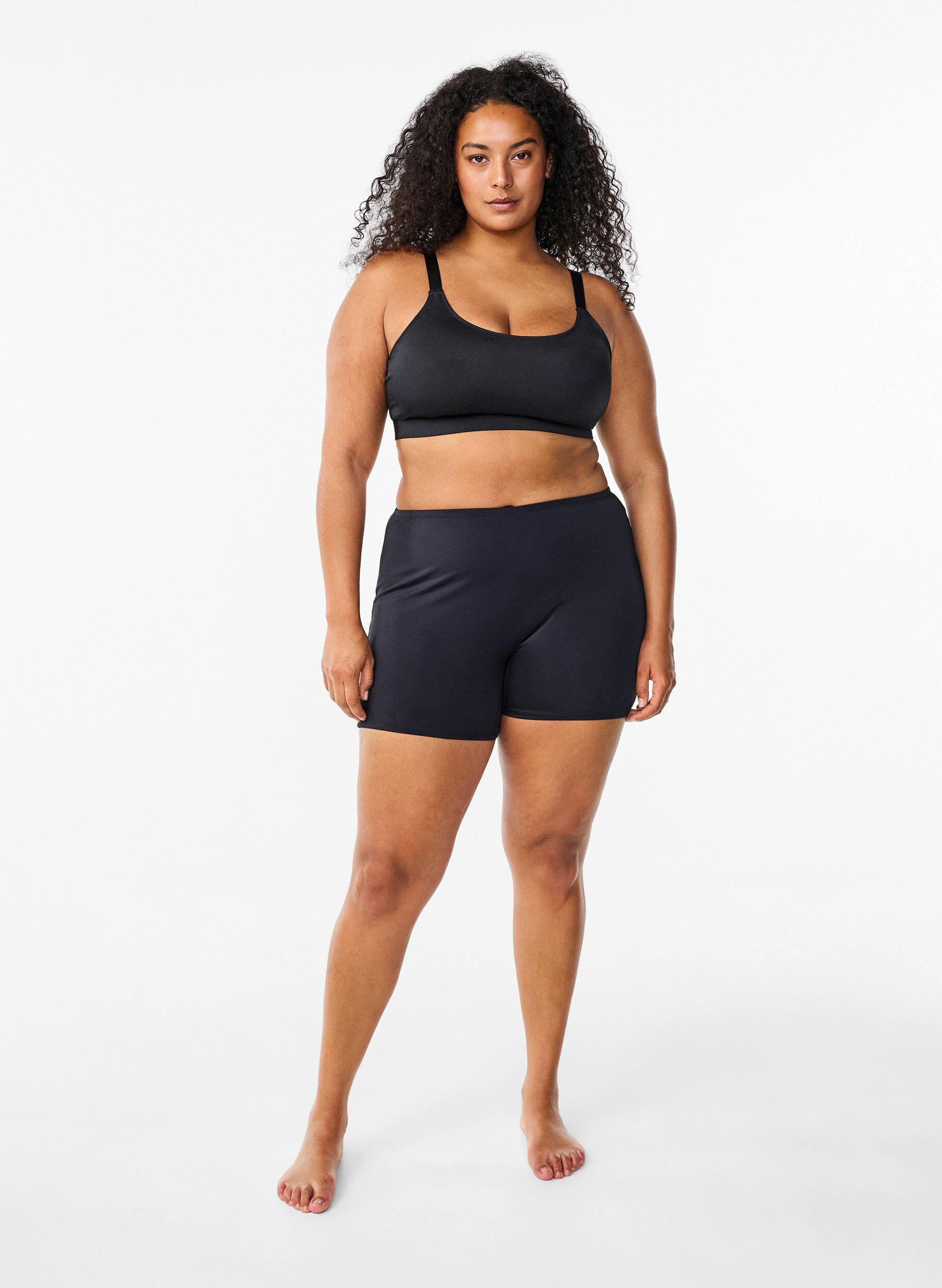 Zizzi Bikini shorts , Sort, Model image number 1