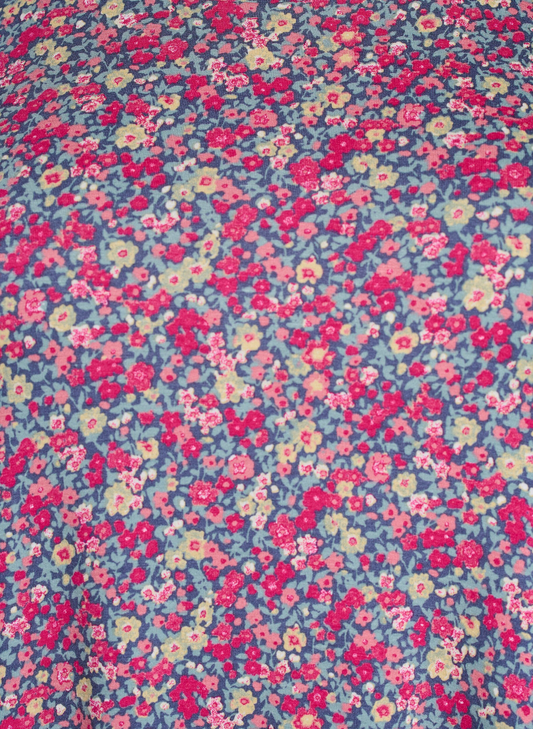 ZizziT-shirt med blomsterprint, Lyser&oslash;d, Packshot image number 2