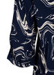Printet bluse med 3/4 ærmer, N. Blazer Swirl AOP, Packshot image number 3