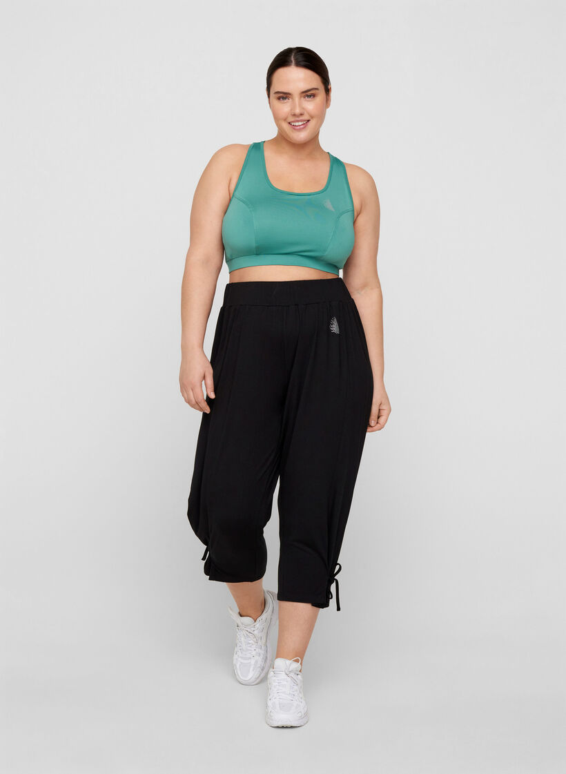 Sports bh med ryg detaljer , Deep Sea, Model image number 2