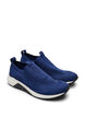 Wide fit - Slip on sneaker, Blå, Packshot image number 1