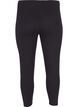 Basis 3/4 leggings i viskose, Sort, Packshot image number 1