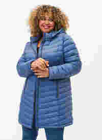 Letvægts jakke med aftagelig hætte og lommer, Bering Sea, Model