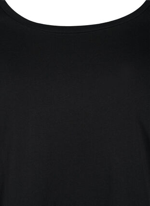 2-pak basis bluse i bomuld, Black/Black, Packshot image number 2