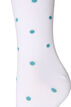 Bomuldsstr&oslash;mper med motiver, Hvid, Packshot image number 2