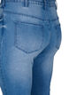 Amy jeans med super slim fit og sliddetaljer, Bl&aring;, Packshot image number 4