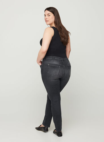 Emily jeans, Grey Washed, Model image number 1