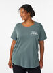 T-shirt med motiv, Gr&oslash;n, Model image number 0