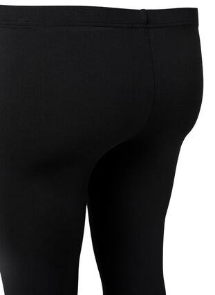 2-pak leggings med 3/4 længde , Black / Black, Packshot image number 3