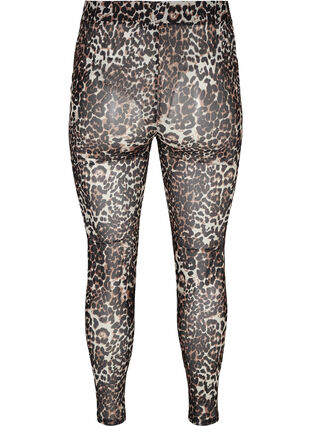 Leggings med leopard print, Leo Comb, Packshot image number 1
