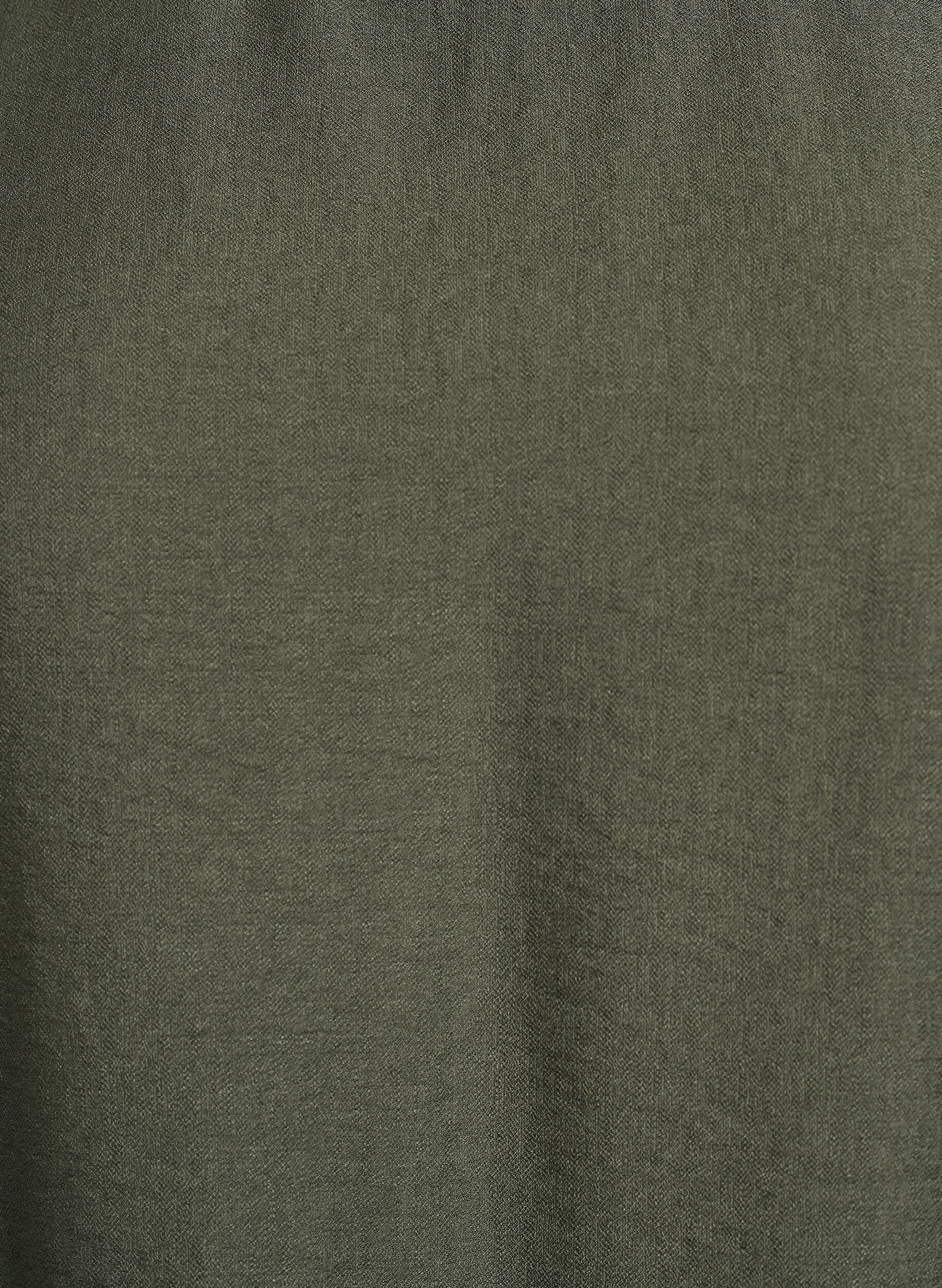 Zizzi Viskosebluse med 1/2 &aelig;rmer, Gr&oslash;n, Packshot image number 2