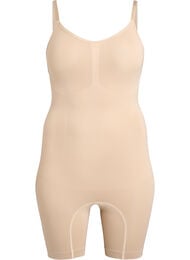 Shapewear heldragt med &aring;bning forneden, Beige