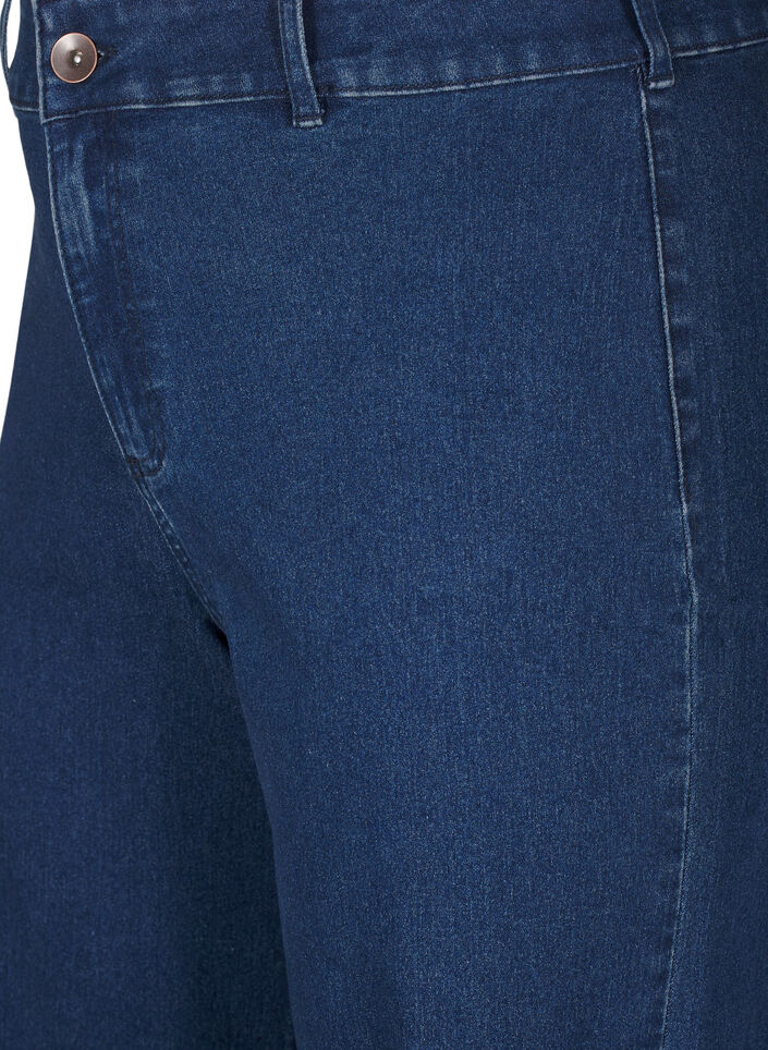 Jeans med vide ben, Bl&aring;, Packshot image number 2