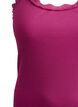 Top med blondekant, R&oslash;d, Packshot image number 2