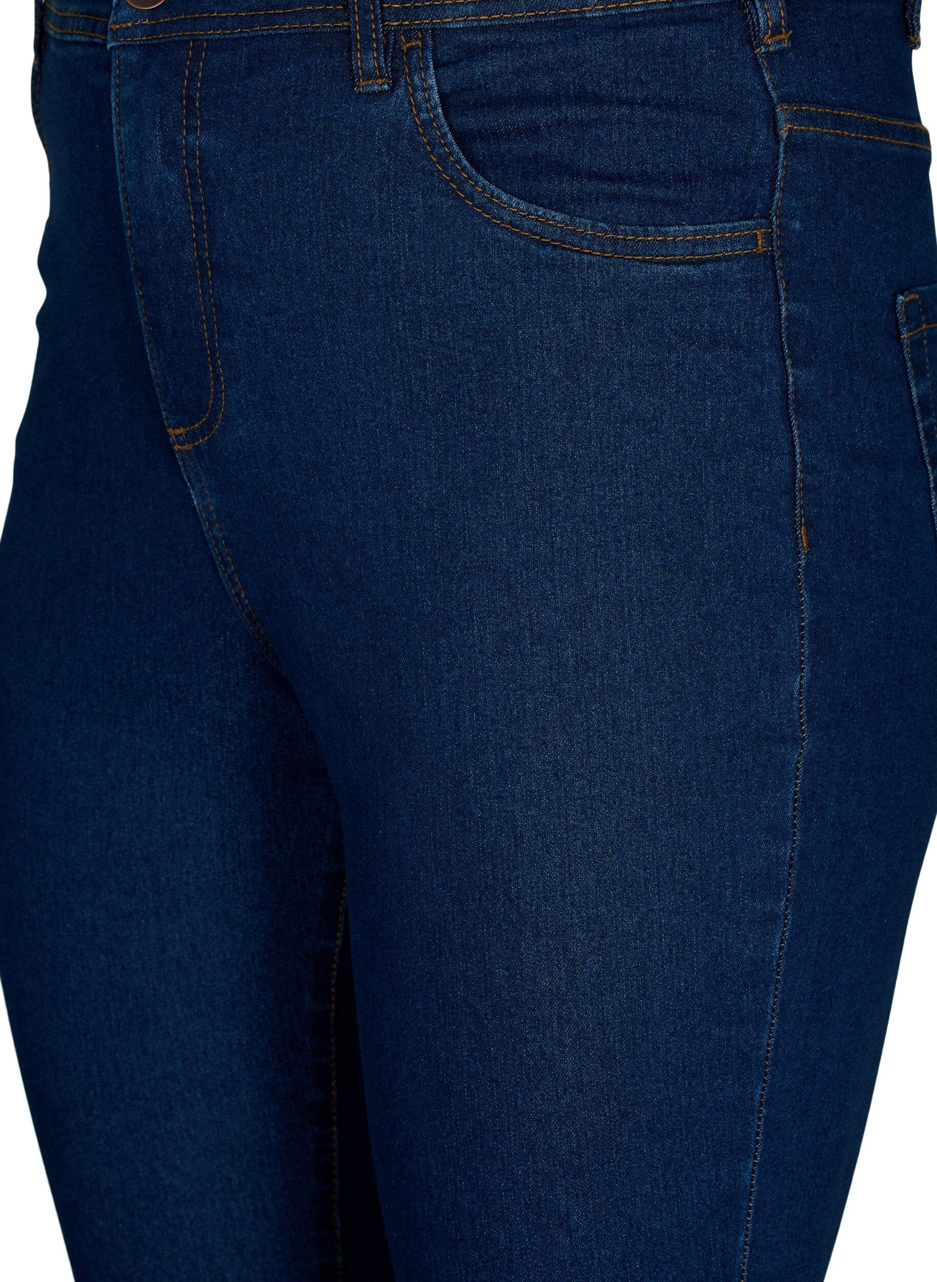 ZizziJeans med super slim fit, Bl&aring;, Packshot image number 2