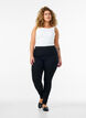 Jeggings med h&oslash;j talje, Sort, Model image number 0