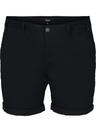 Regular fit shorts med lommer, Black