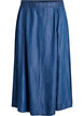 Maxinederdel i lyocell med denimlook, Bl&aring;, Packshot image number 0