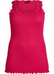 Top med blondekant, Lyser&oslash;d, Packshot image number 0