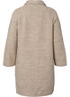 Meleret bouclé frakke med knapper, Simply Taupe, Packshot image number 1