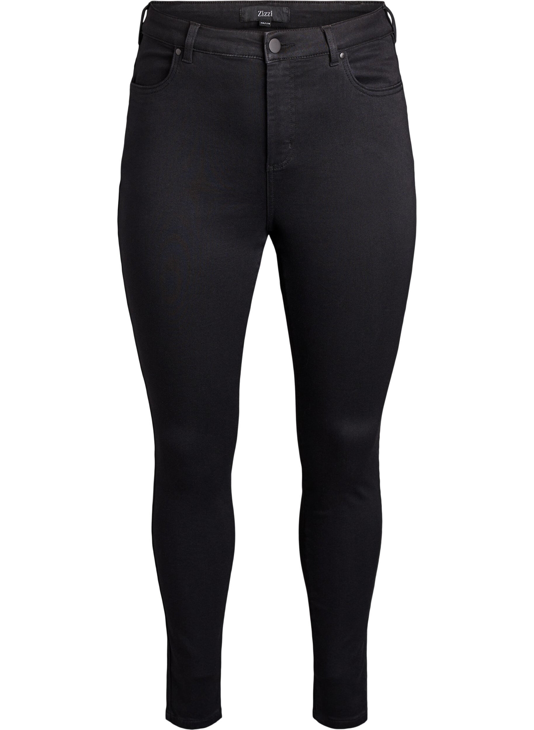 Super slim Amy jeans med h&oslash;j talje