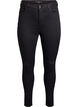 Super slim Amy jeans med h&oslash;j talje, Sort, Packshot image number 0