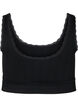 Blød bh med blondekanter, Black, Packshot image number 1