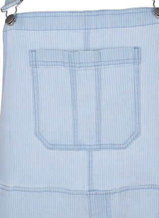Stribede denim overalls, L. Blue Denim Stripe, Packshot image number 2