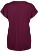 Lang tr&aelig;nings t-shirt, Lilla, Packshot image number 1