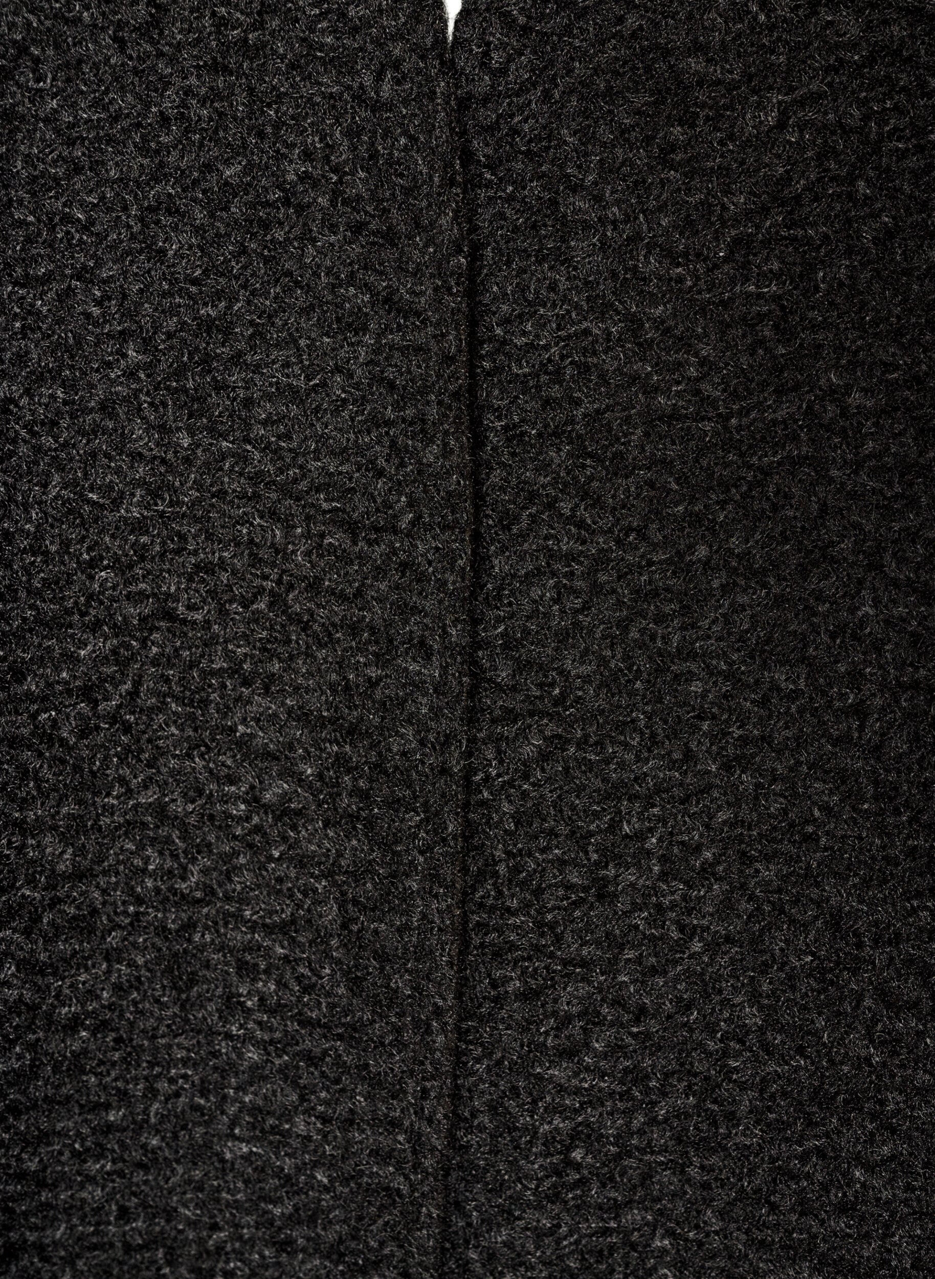 ZizziL&oslash;s cardigan med lommer, Sort, Packshot image number 2