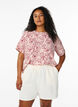 Shorts med lommer og elastik i taljen, Vanilla, Model image number 0