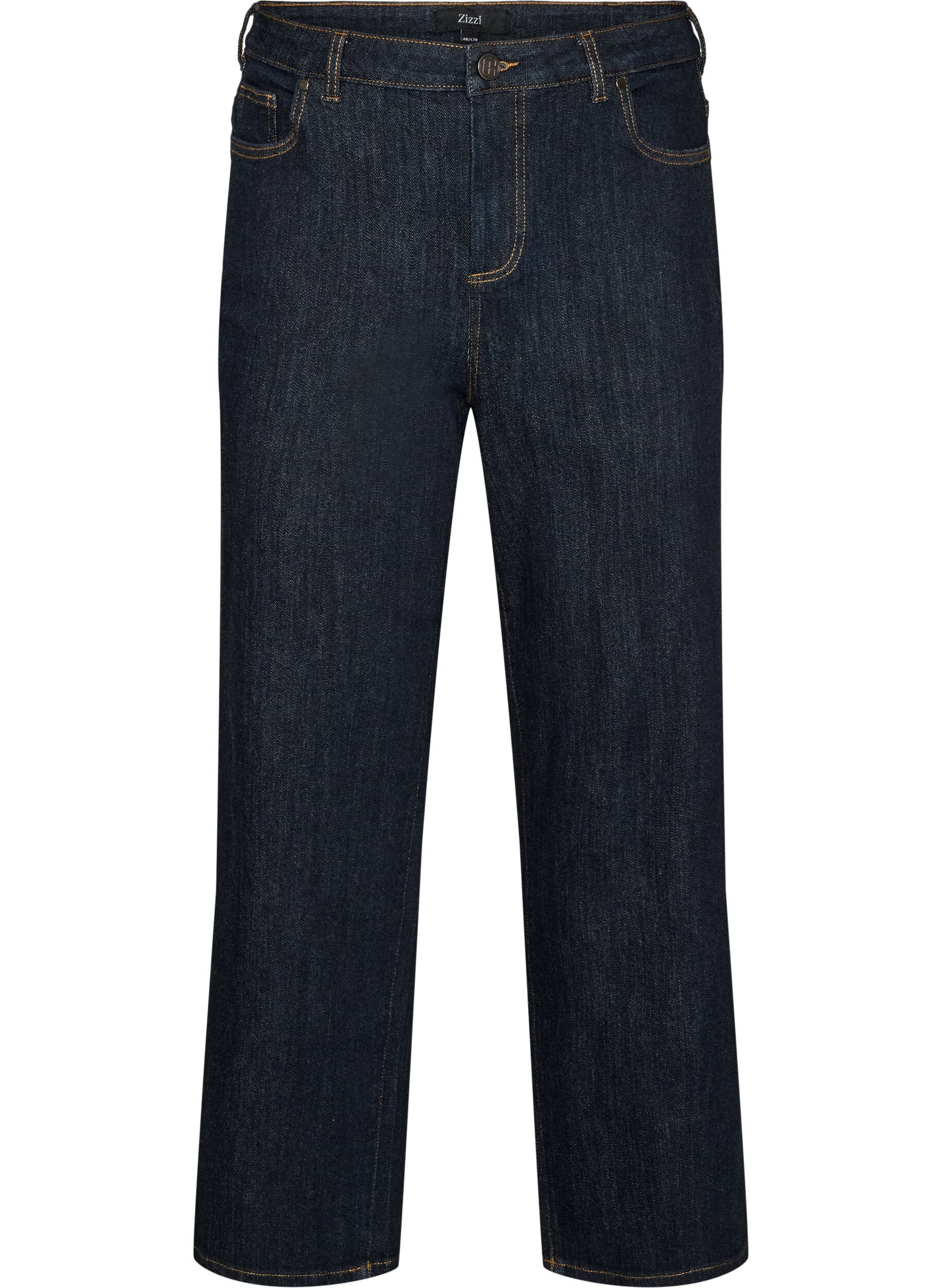 Straight fit Kiana jeans med h&oslash;j talje