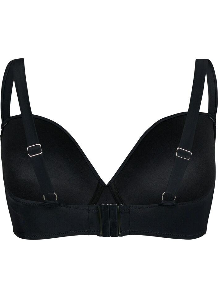 Bikini bh med formstøbte skåle, Black, Packshot image number 1
