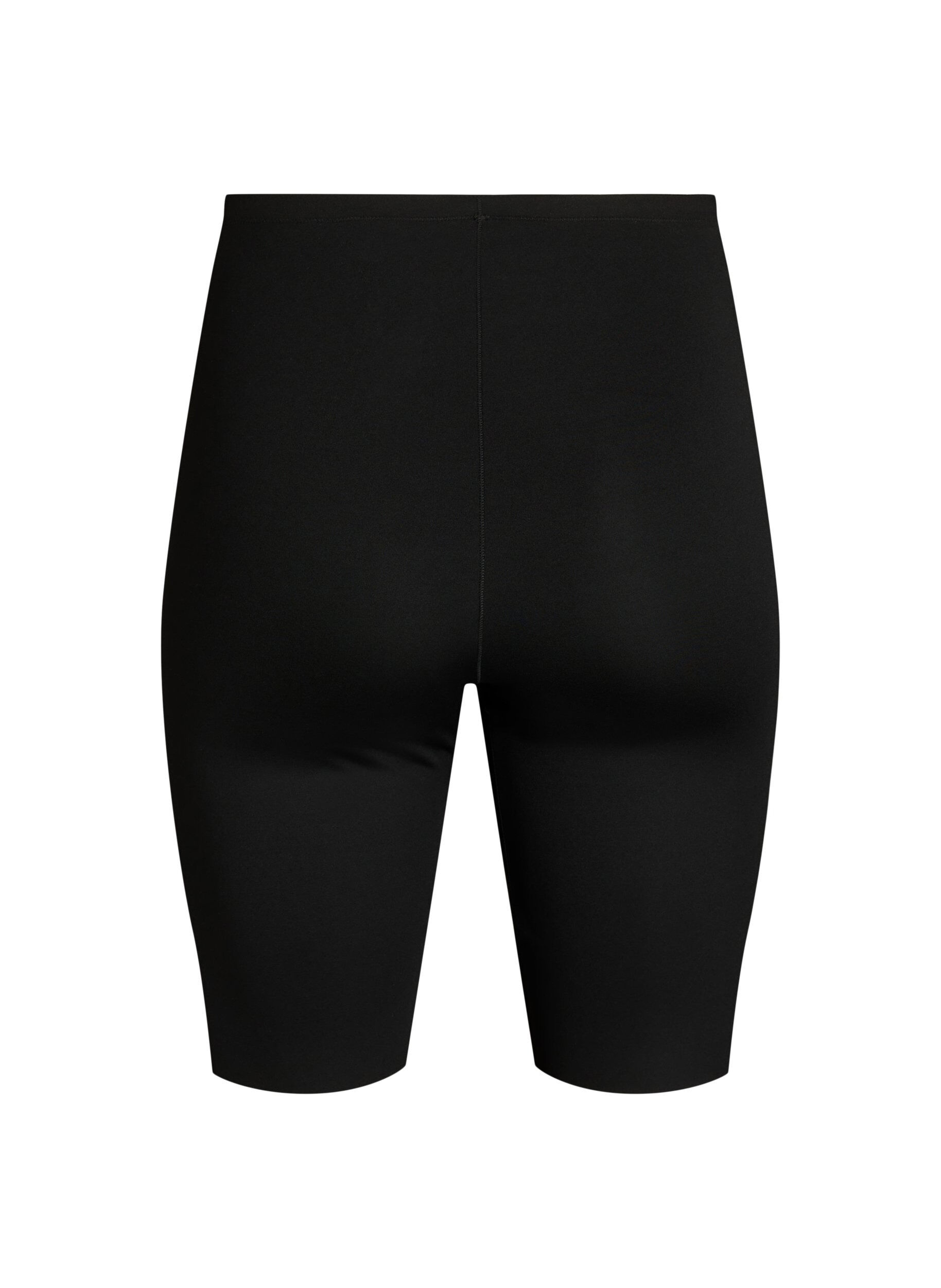 Zizzi Light shapewear lange shorts, Sort, Packshot image number 1
