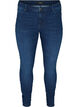 Jeggings i bomuldsblanding, Dark blue denim, Packshot image number 0