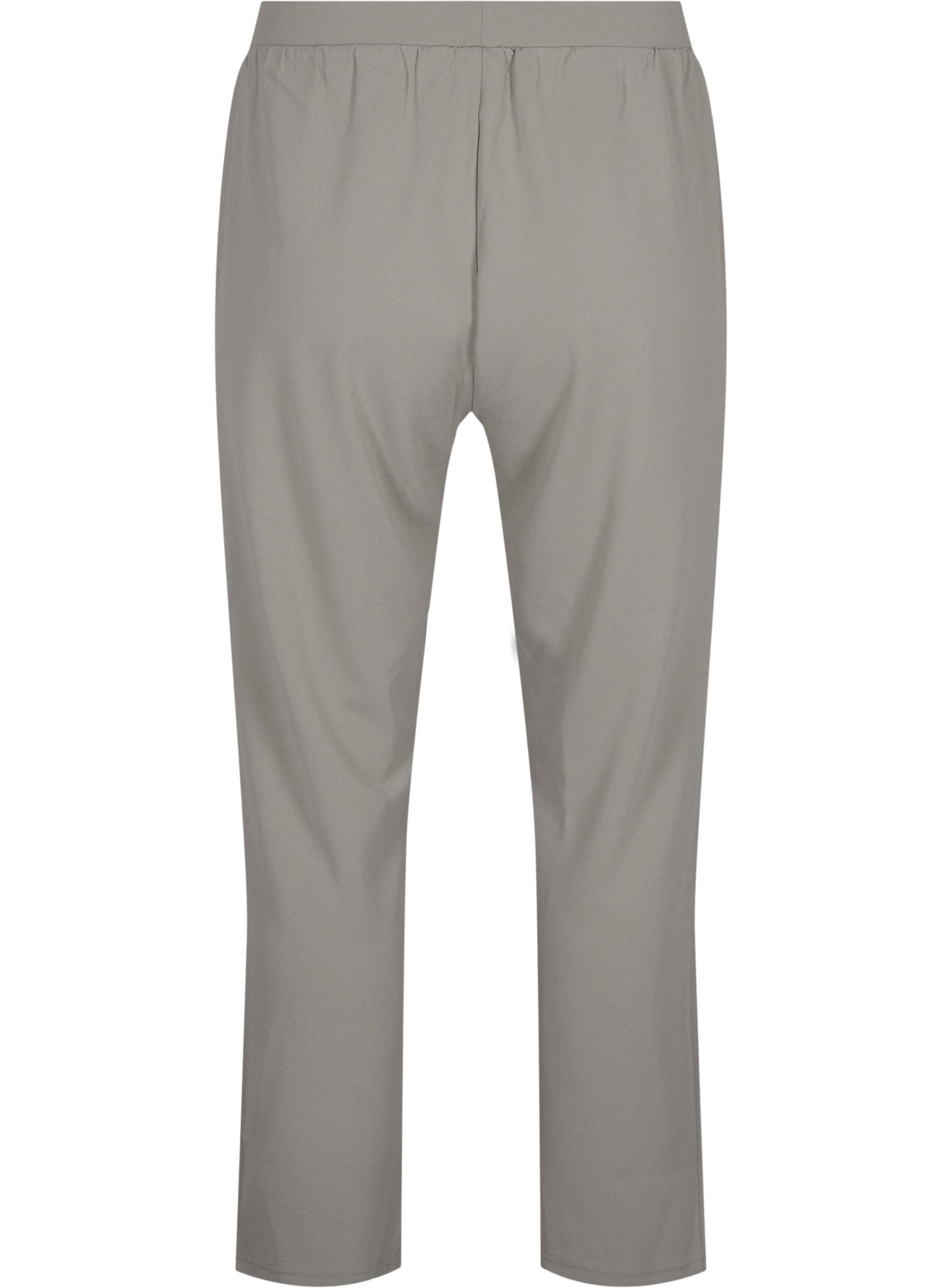 ZizziBukser med straight fit, Beige, Packshot image number 1
