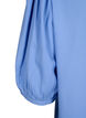 Bluse i viskose med 1/2 ærmer, Cornflower Blue, Packshot image number 3