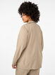 FLASH - Blazer med lommer og slids, Beige, Model image number 2