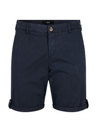 Chino shorts med lommer, Navy Blazer
