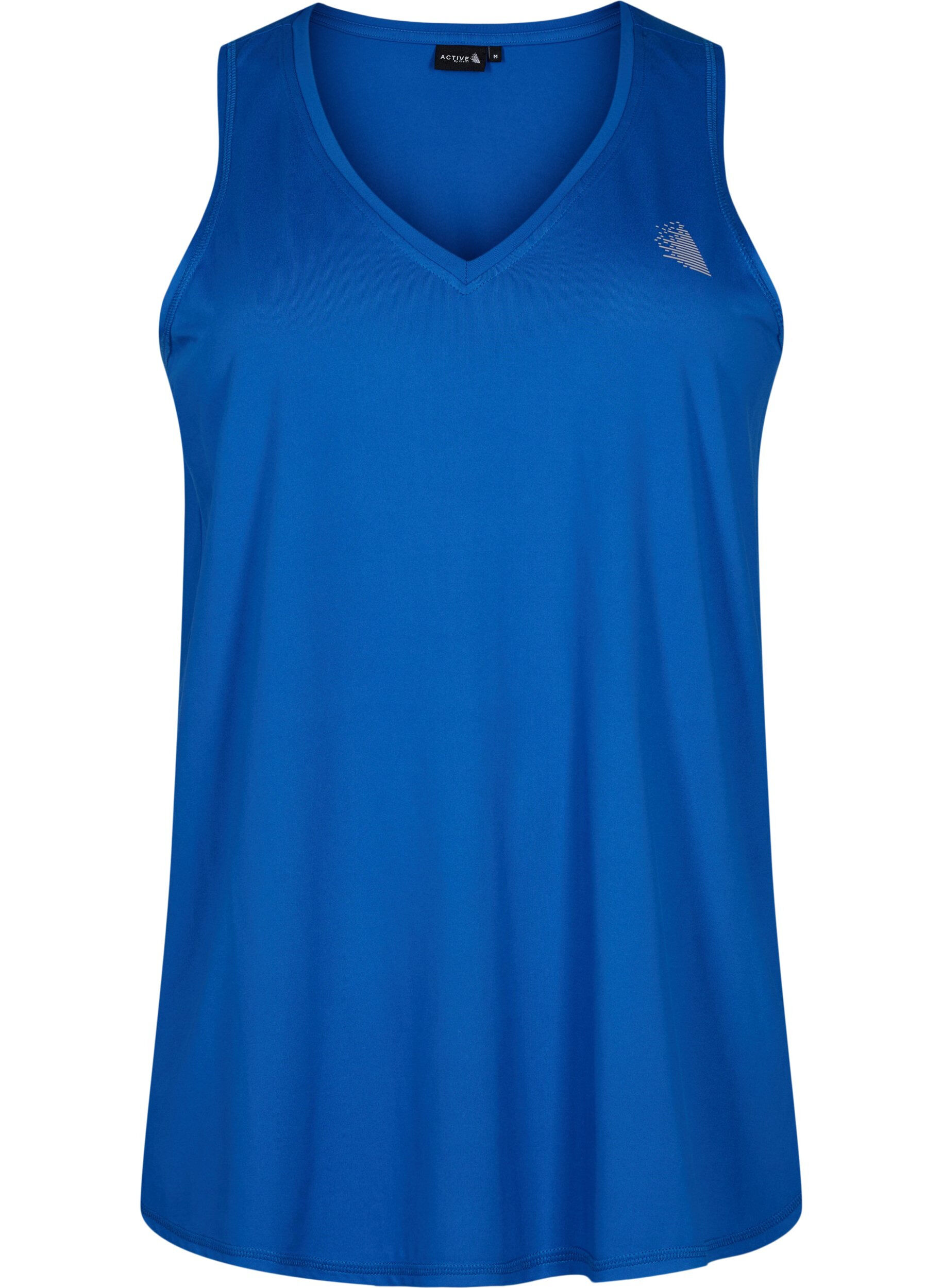 V-hals tr&aelig;ningstop